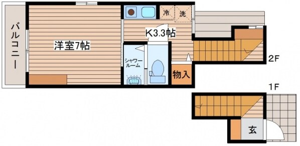 ENISHU 海老園の物件間取画像